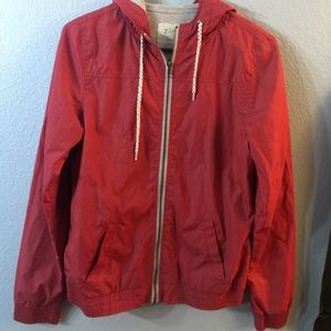 Red/ Pink rain jacket